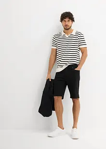 Stretchiga bermudas, normal passform (2-pack), bonprix