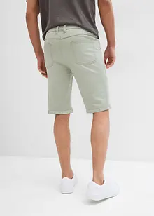 Stretchiga jeansbermudas, Regular Fit, bonprix