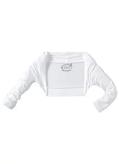 Jerseybolero i mjuk viskos för barn, bonprix