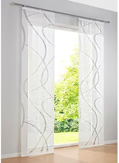 Panelgardin med vågor (1-pack), bonprix