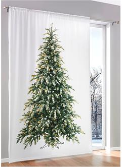 LED-gardinlängd med julgranstryck (1-pack), bpc living bonprix collection
