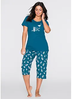 Kortärmad capripyjamas, bonprix