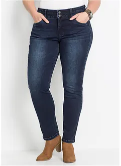 Formande stretchjeans, smal passform, John Baner JEANSWEAR