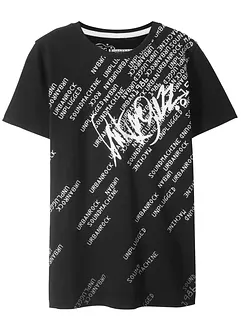 T-shirt för barn i ren bomull, Slim Fit, bonprix