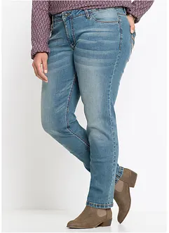 Autentiska stretchjeans, raka ben, bonprix