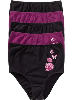 Mönstrad midjetrosa (5-pack), bonprix