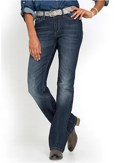 Bekväma stretchjeans, bootcut, bonprix