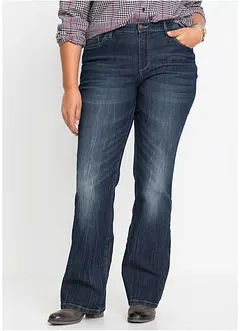 Bekväma stretchjeans, bootcut, bonprix