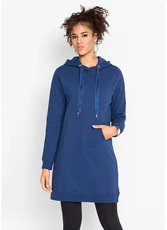 Jerseyklänning med bomull, bonprix