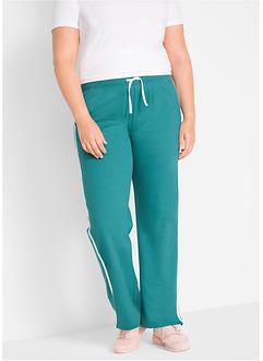 Svettisbyxa i bomull, raka ben (2-pack), bpc bonprix collection