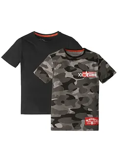 T-shirt i ekologisk bomull för barn (2-pack), bonprix