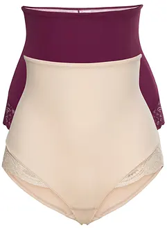 Hipstertrosa med lätt formande effekt (2-pack), bonprix