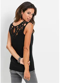 Linne med spets, bonprix