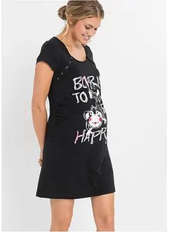 Mamma-/amningsnattlinne med bomull, bonprix