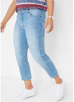 Mjukisjeans, 7/8-längd, bonprix