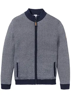 Cardigan med ståkrage, bonprix