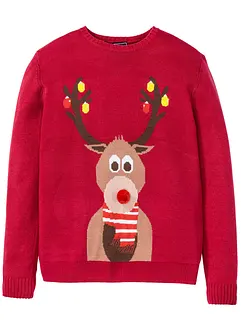 Tröja med julmotiv, bonprix