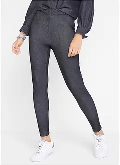 Mysiga termoleggings med jeanslook, bonprix