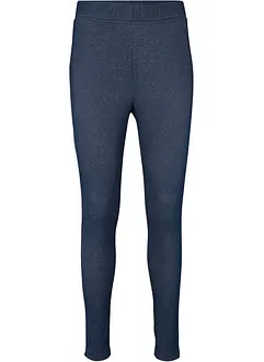 Mysiga termoleggings med jeanslook, bonprix