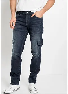 Slim Fit Cargo Stretch Jeans Straight, bonprix