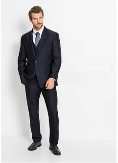 Kostym med väst och slips (4 delar) Regular Fit, bonprix