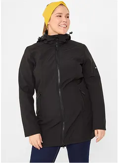 Vattenavvisande softshellparkas, bonprix