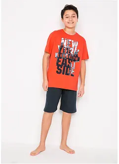 Pyjamas med shorts (2 delar), bonprix