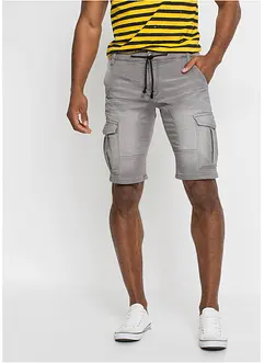 Mjuka jeansbermudas, Regular Fit, bonprix