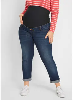 Mammastuprörsjeans, 7/8-längd, bonprix