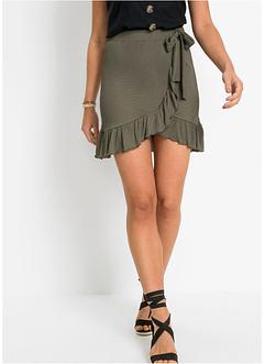 Trik&aring;kjol med omlotteffekt, RAINBOW