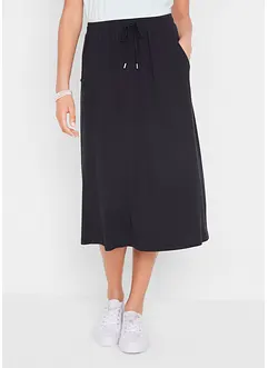 Jerseykjol av bomullsmix, bonprix