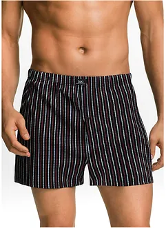 Ledigt skurna jerseyboxershorts (3-pack), bonprix