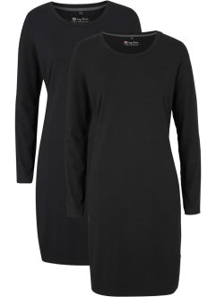 Jerseyklänning (2-pack), bpc bonprix collection