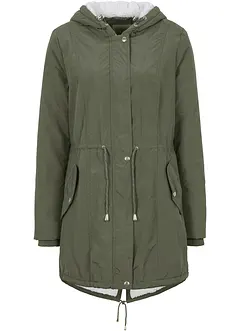 Parkas med teddyfoder, bonprix