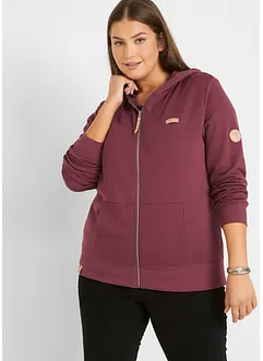 Munkjacka med luva i ren bomull, bonprix