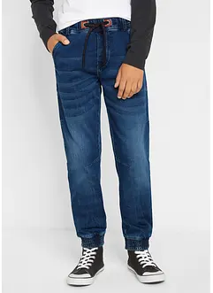 Trikåjeans för pojkar, normal passform, bonprix