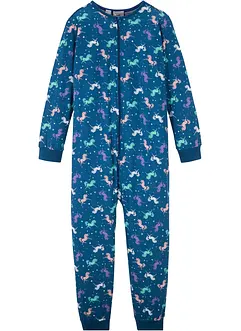 Sovoverall för flickor + dockpyjamas (2 delar), bonprix