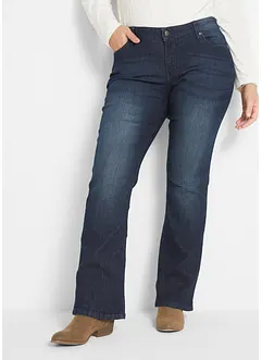 Stretch Bootcut Jeans Mid Waist, bonprix