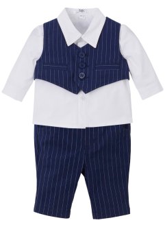 Väst, skjorta och byxa för bebisar (3 delar), bpc bonprix collection