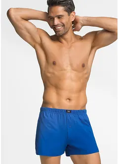 Ledigt skurna jerseyboxershorts (3-pack), bonprix