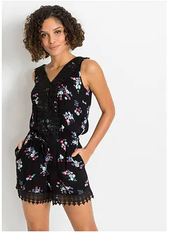 Playsuit med spets, bonprix