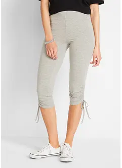 Caprileggings med rynk (2-pack), bonprix