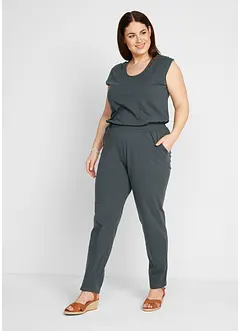 Jerseyjumpsuit av bomullsmix, bonprix