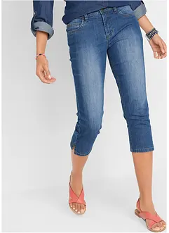 Slim Fit Jeans Mid Waist, cropped, bonprix