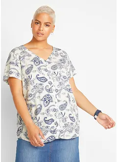 Kortärmad blus, bonprix