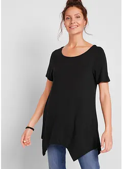 Longshirt med flikar i nederkanten, bonprix