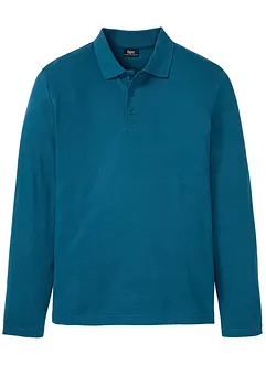 Långärmad pikétröja, bonprix