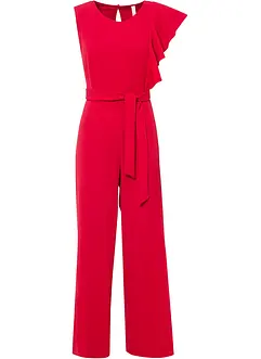 Jumpsuit med rosett, bonprix