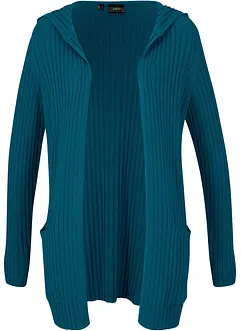 Cardigan med luva, bonprix