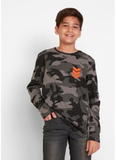 Långärmad tröja för pojkar (3-pack), bpc bonprix collection